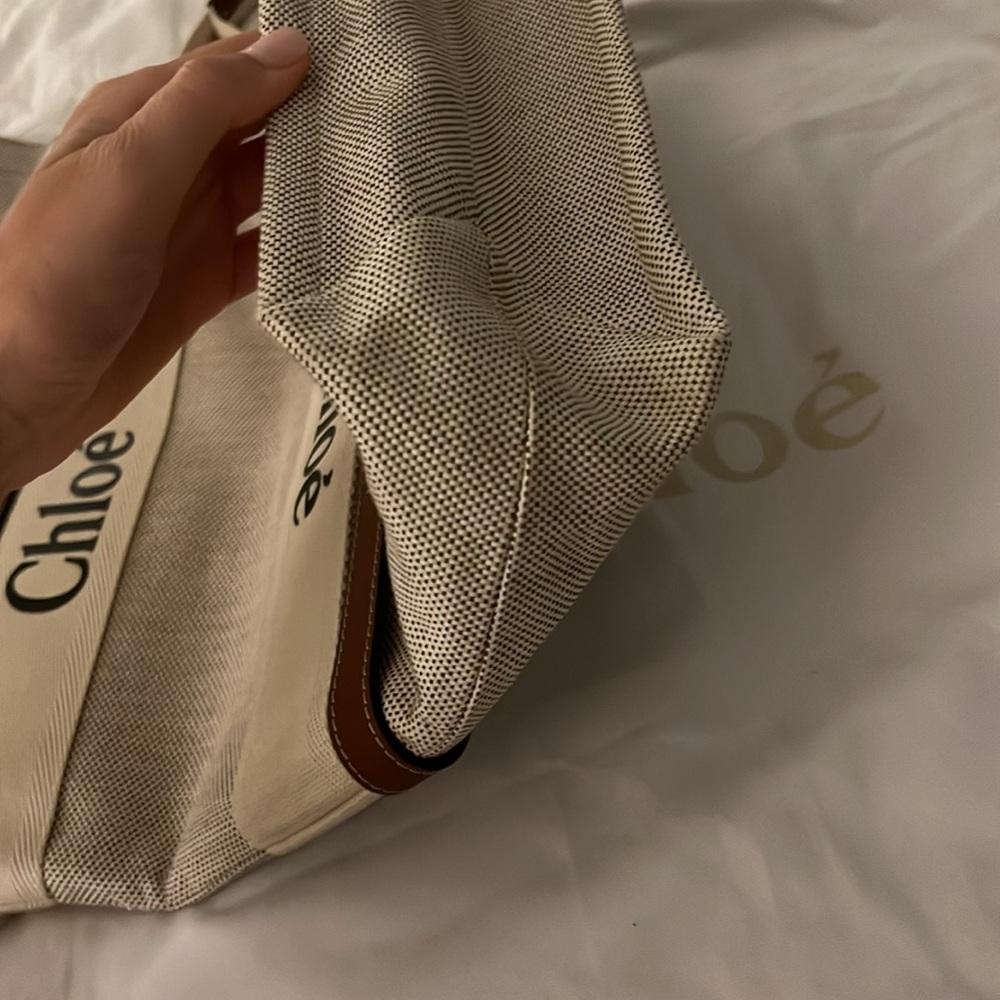 Chloé Canvas Tote Bag - Picture 4 of 12